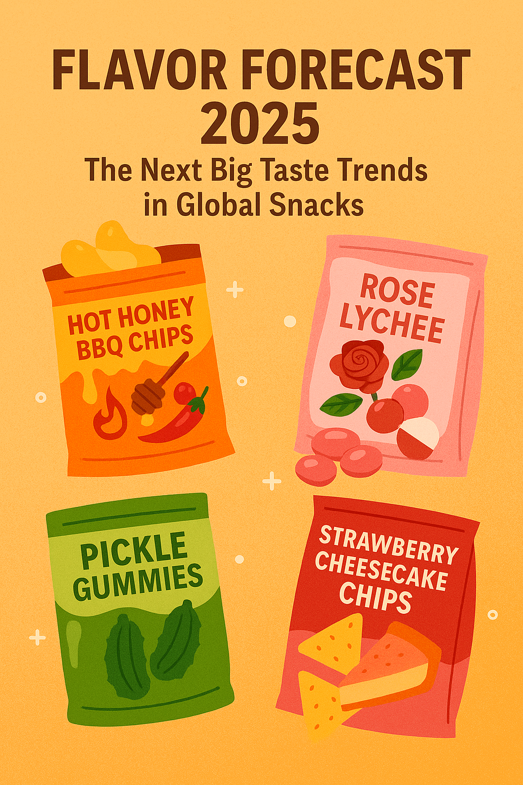 Flavour Forecast 2025 – The Next Big Taste Trends in Global Snacks