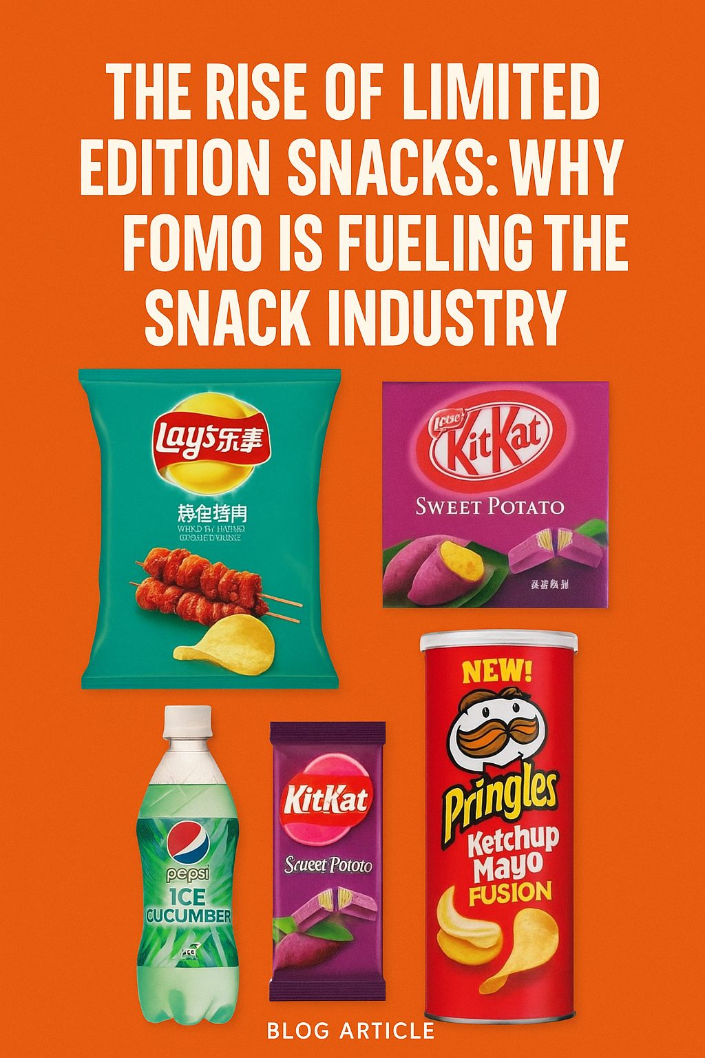 🎯 FOMO in a Bag: Why Limited Edition Snacks Are a Global Phenomenon