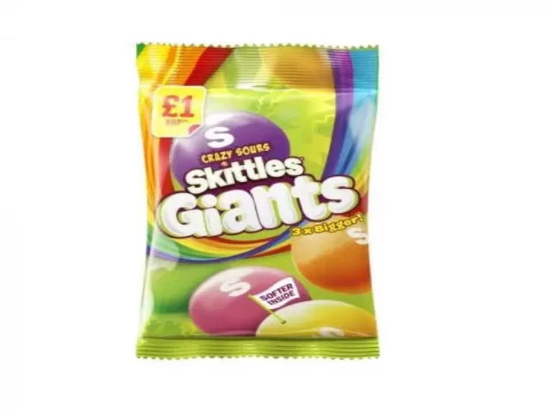 UK 🇬🇧 - Skittles Sour Giants.