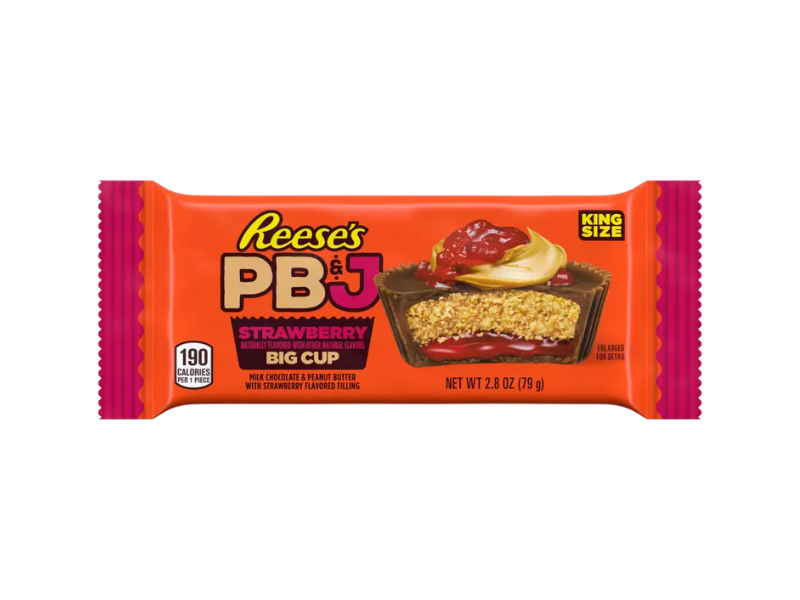 USA 🇺🇸 - Reese's PB&J Strawberry Big Cup.