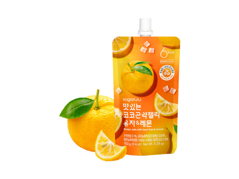 South Korea 🇰🇷 - Sugarlolo Konjac with Coco Yuja & Lemon