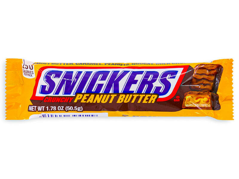 USA 🇺🇸 - Snickers Crunchy Peanut Butter.