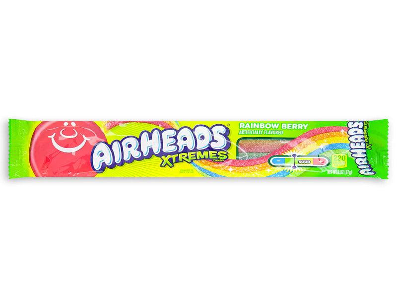 USA 🇺🇸 - Airheads Xtremes Belts Rainbow Berry.