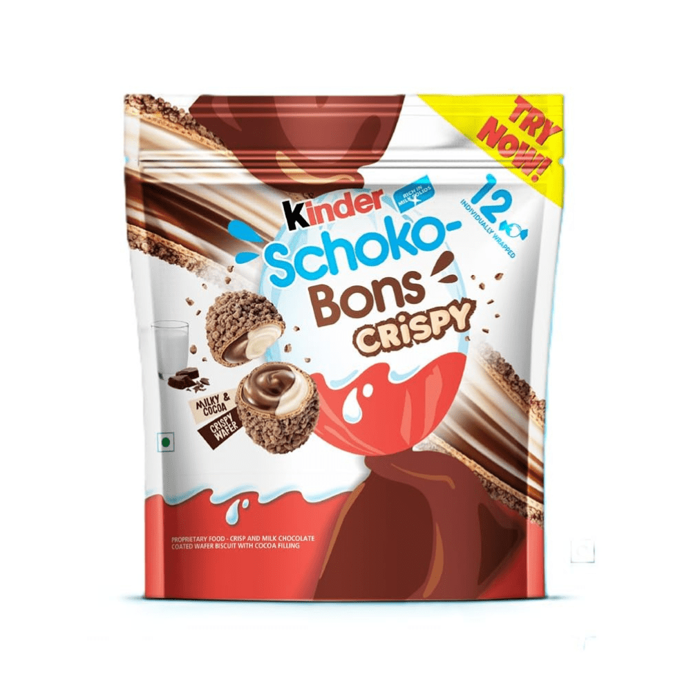India ๐ฎ๐ณ - Kinder Schoko-Bons Crispy - InOutSnackz