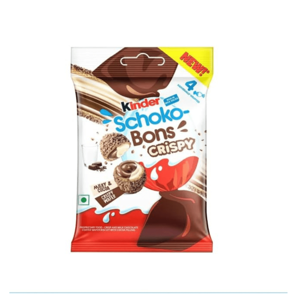 India ๐ฎ๐ณ - Kinder Schoko-Bons Crispy - InOutSnackz