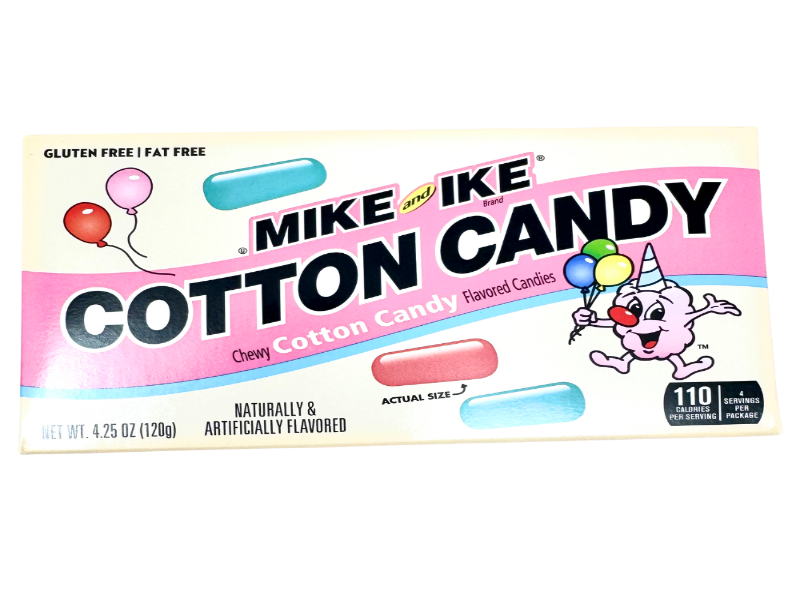 USA 🇺🇸 - Mike And Ike Cotton Candy.