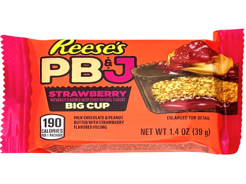 USA 🇺🇸 - Reese's PB&J Strawberry Big Cup.