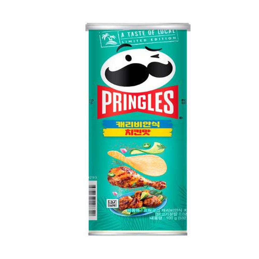 South Korea 🇰🇷 - Pringles Caribbean Spiced Chicken - InOutSnackz