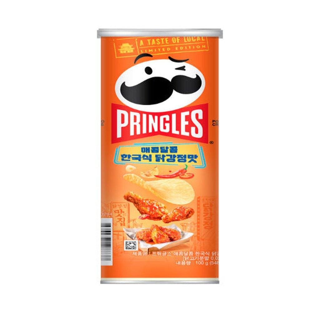 South Korea 🇰🇷 - Pringles Sweet N' Spicy Korean Fried Chicken - InOutSnackz