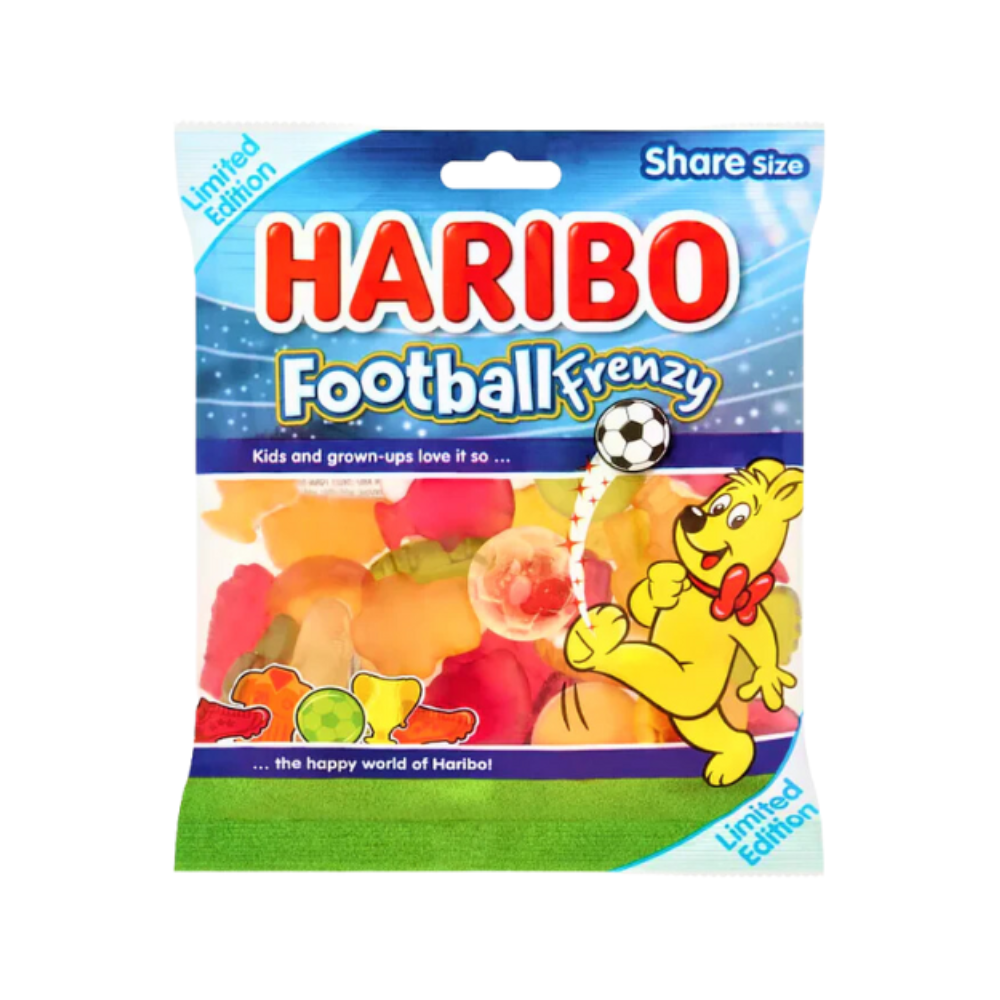 UK đŹđ§ - Haribo Football Frenzy - InOutSnackz