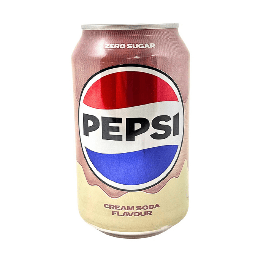 UK 🇬🇧 - Pepsi Cream Soda Zero Sugar - InOutSnackz
