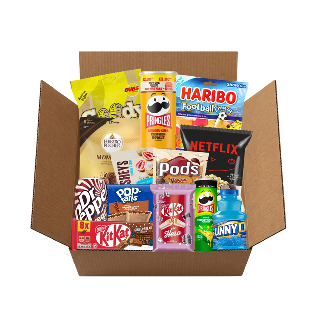 Ultimate Mystery Snack Box - 25+ International Snacks & Drinks - InOutSnackz