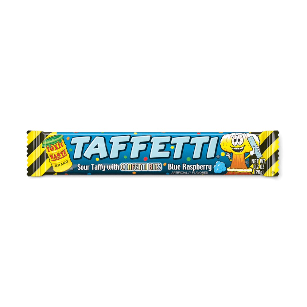USA 🇺🇸 - Toxic Waste Taffeti Blue Raspberry - InOutSnackz