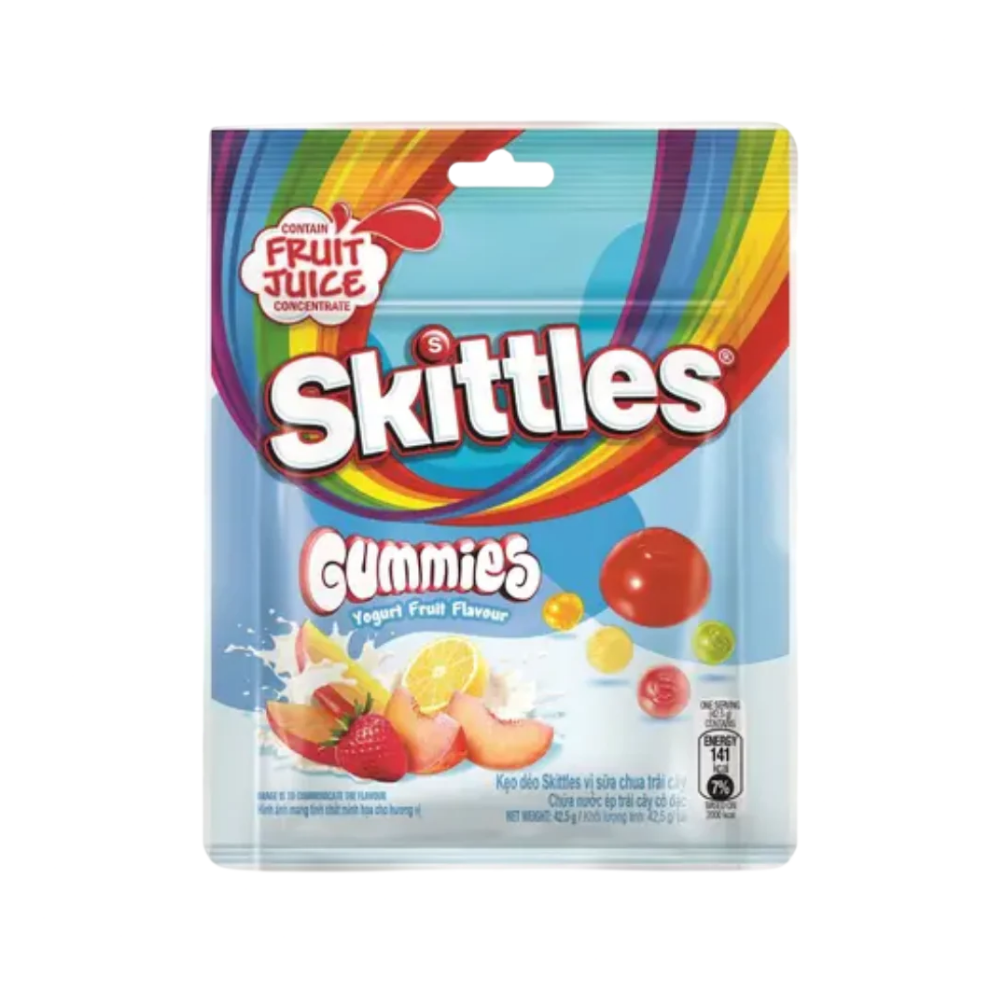 Vietnam 🇻🇳 - Skittles Gummies Yogurt Fruit - InOutSnackz