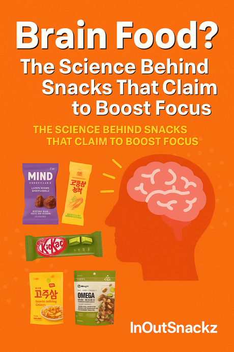 🧠 Brain Food? The Science Behind Snacks That Claim to Boost Focus