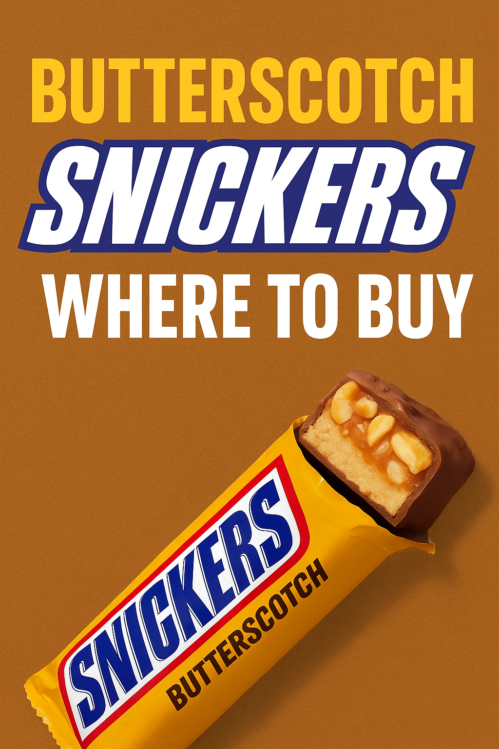 Butterscotch Snickers: Where to Buy This Rare and Delicious Candy Bar