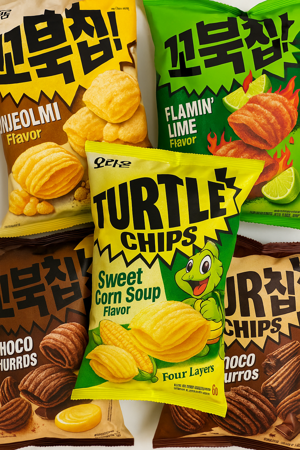 Turtle Chips Korean Flavours: The Crunchy Sensation Taking Over the Snack World