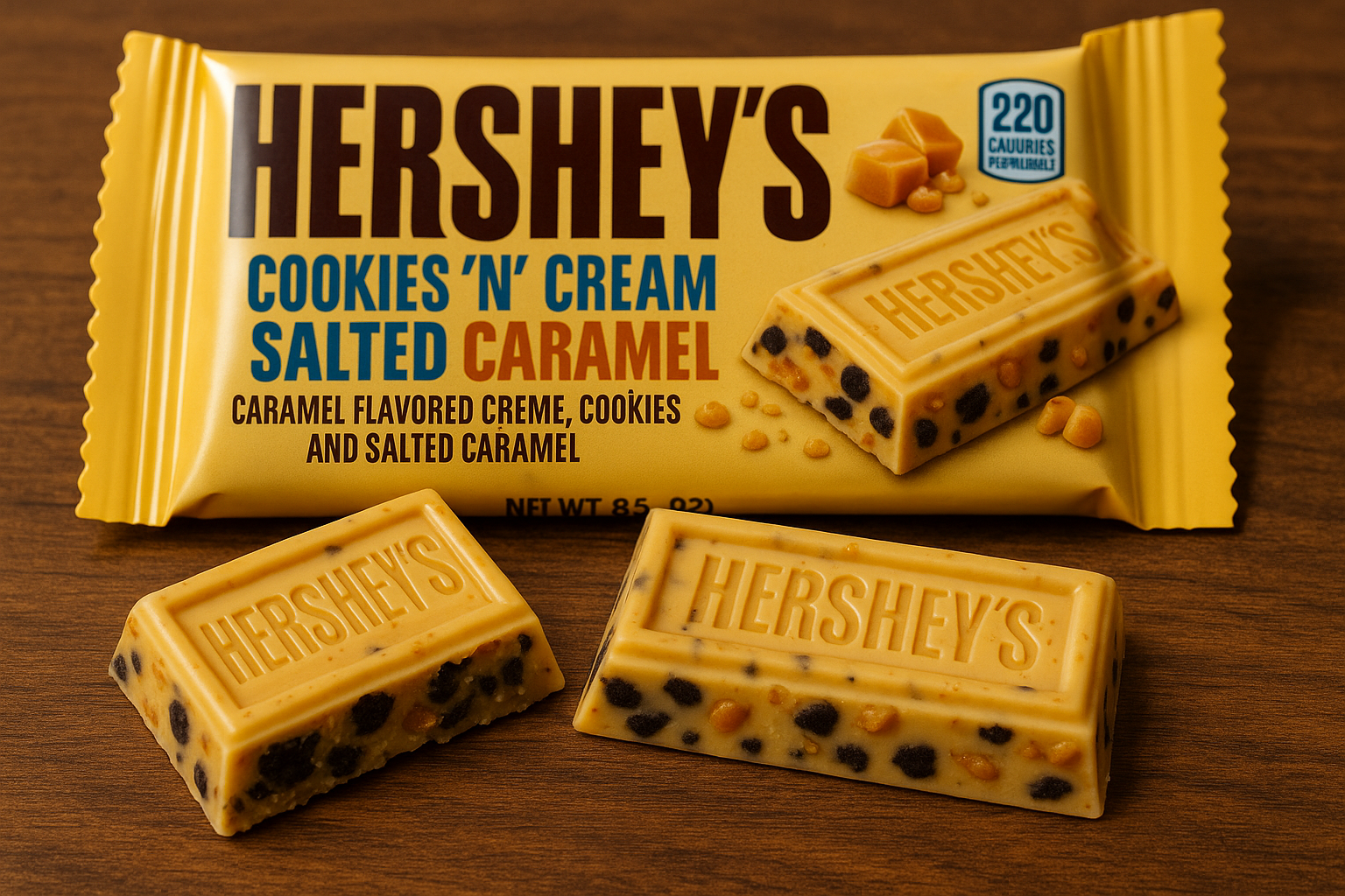 Hershey's Cookies and Cream Salted Caramel: A Bold Twist on a Classic Favourite