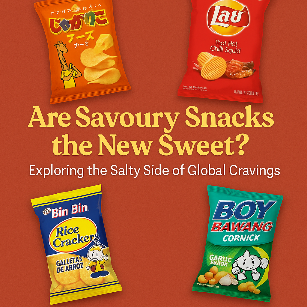 Are Savoury Snacks the New Sweet? Exploring the Salty Side of Global Cravings