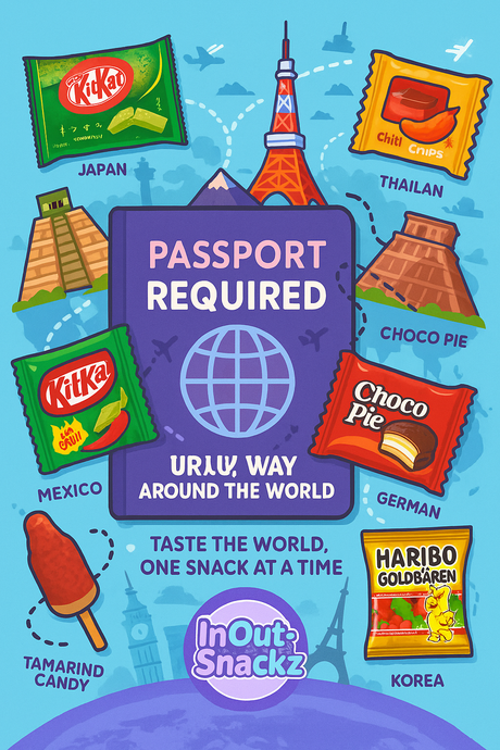 🛫 Passport Required: How Snacks Can Take You Around the World Without Leaving Home