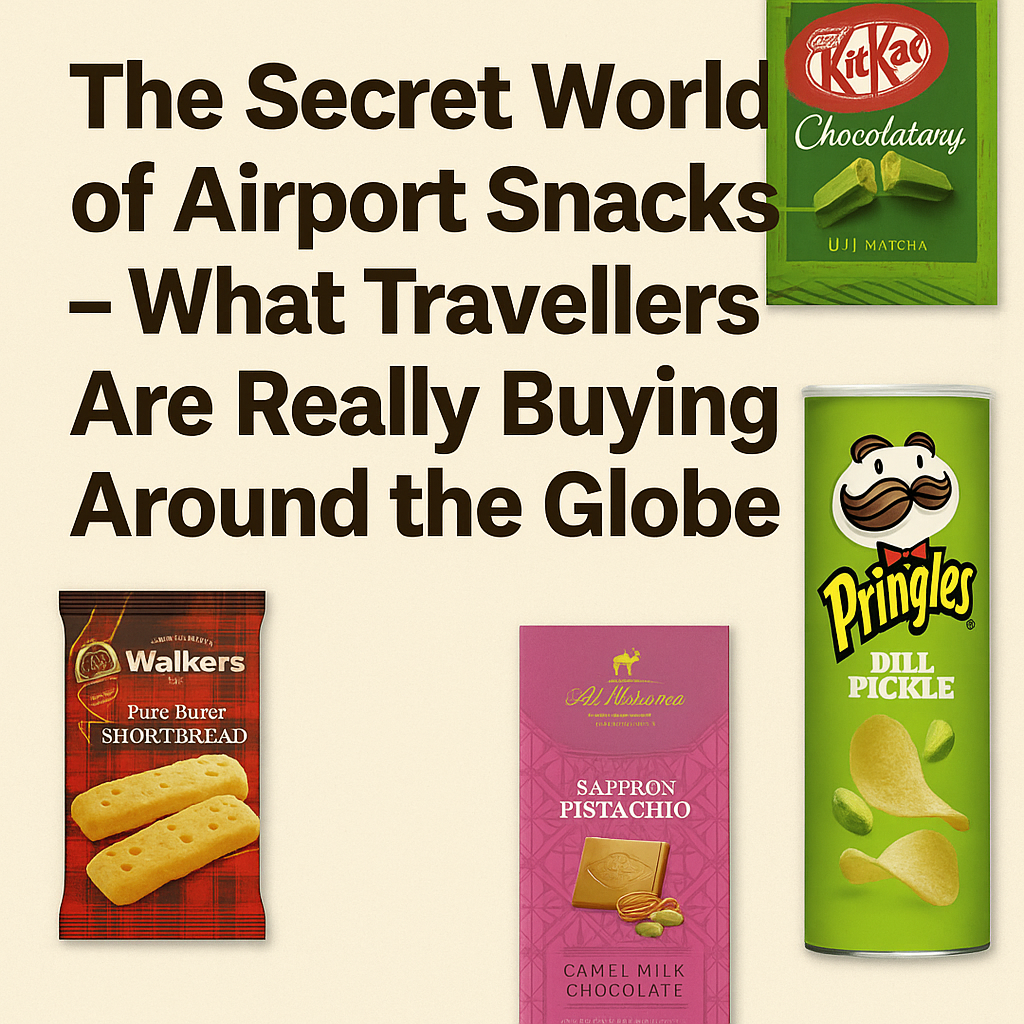 The Secret World of Airport Snacks – What Travellers Are Really Buying Around the Globe