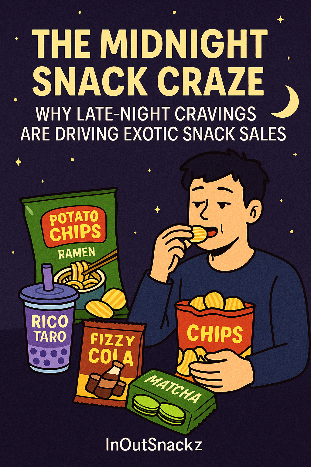 The Midnight Snack Craze: Why Late-Night Cravings Are Driving Exotic Snack Sales