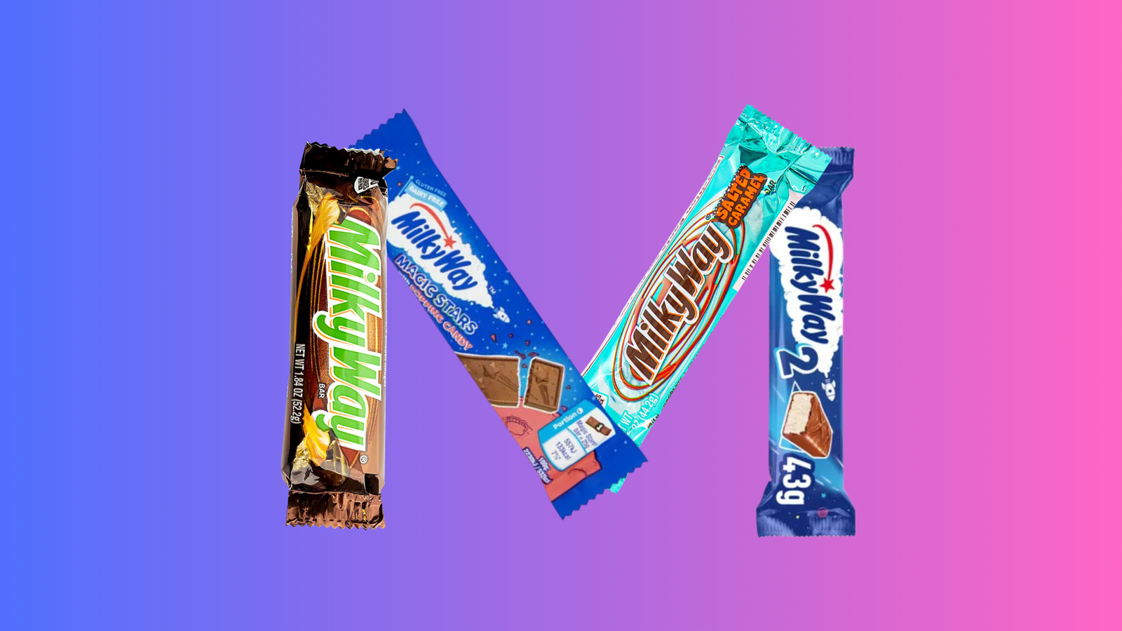 Milky Way Chocolate Bars
