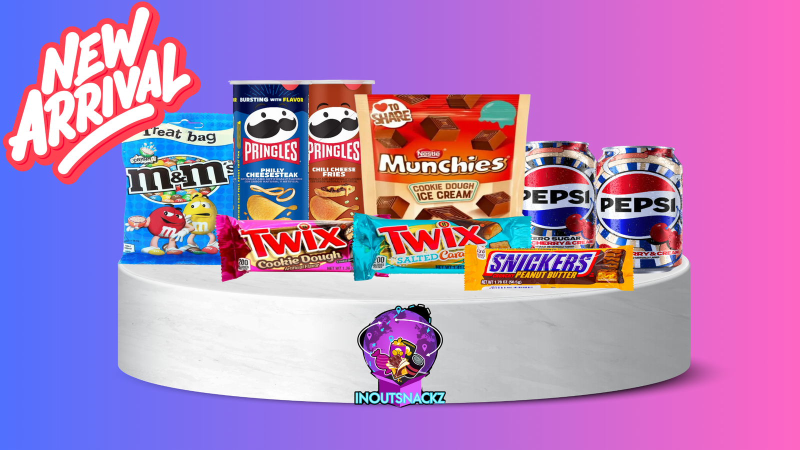 New Arrivals At InOutSnackz