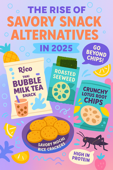 Beyond Chips – The Unexpected Rise of Savoury Snack Alternatives in 2025