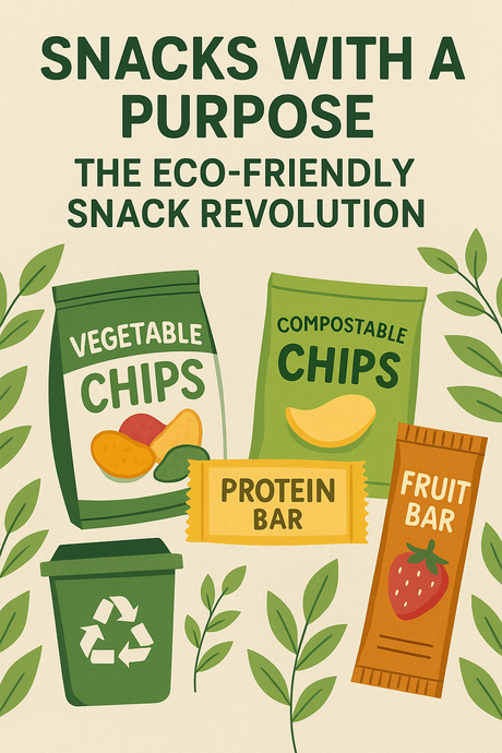 🌿 Snacks with a Purpose: The Eco-Friendly Snack Revolution