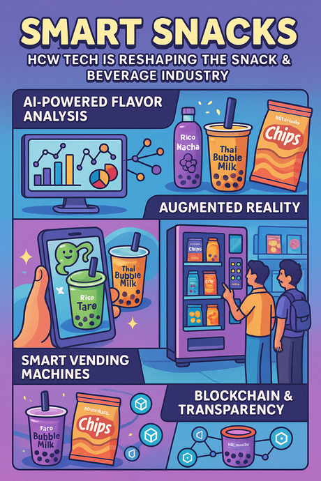 Smart Snacks: How Tech is Reshaping the Snack & Beverage Industry