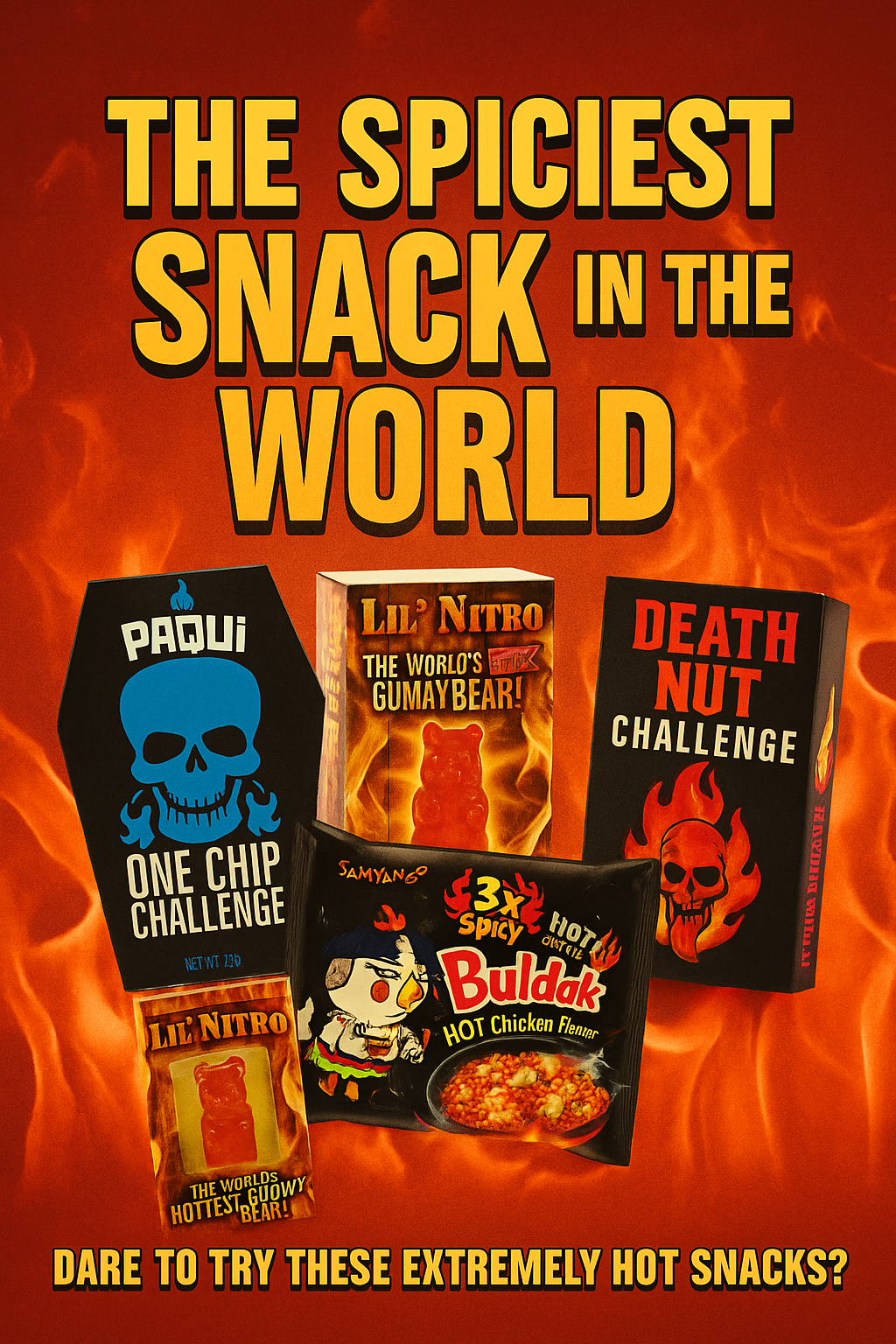 The Spiciest Snack in the World: A Fiery Craze That's Heating Up Snack Culture