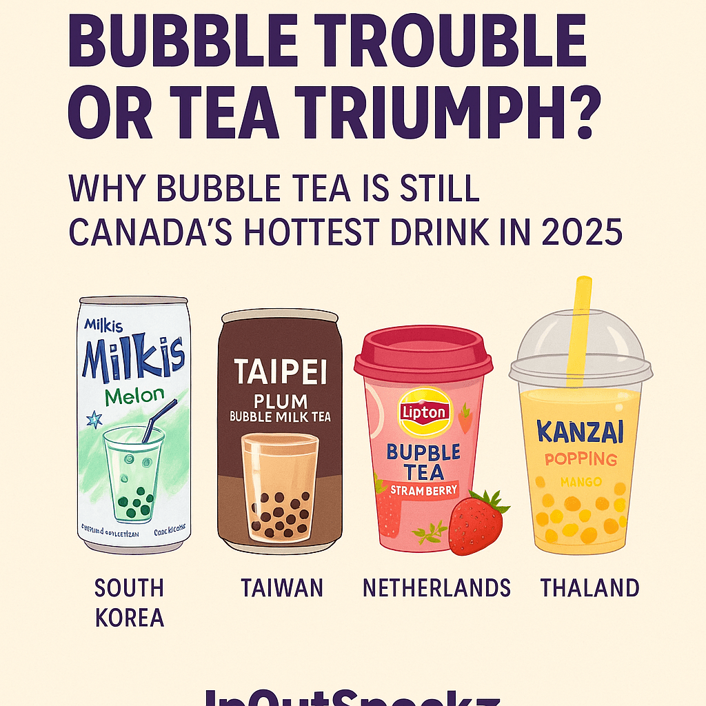 Bubble Tea Without Borders: Exploring Global Flavours in a Cup - InOutSnackz