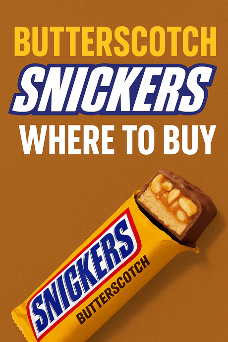 Butterscotch Snickers: Where to Buy This Rare and Delicious Candy Bar - InOutSnackz