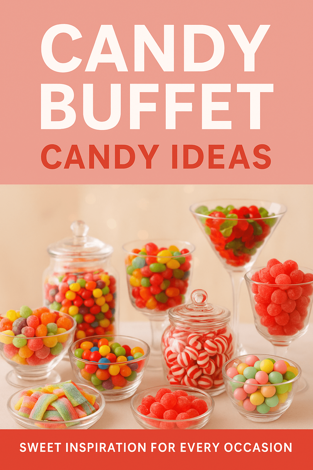 Candy Buffet Candy Ideas: Make Your Sweet Table Unforgettable - InOutSnackz