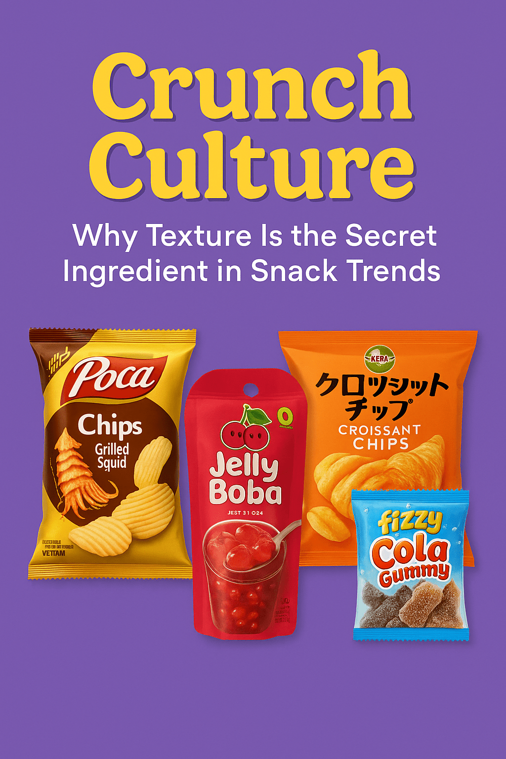 Crunch Culture: Why Texture Is the Secret Ingredient in Snack Trends - InOutSnackz