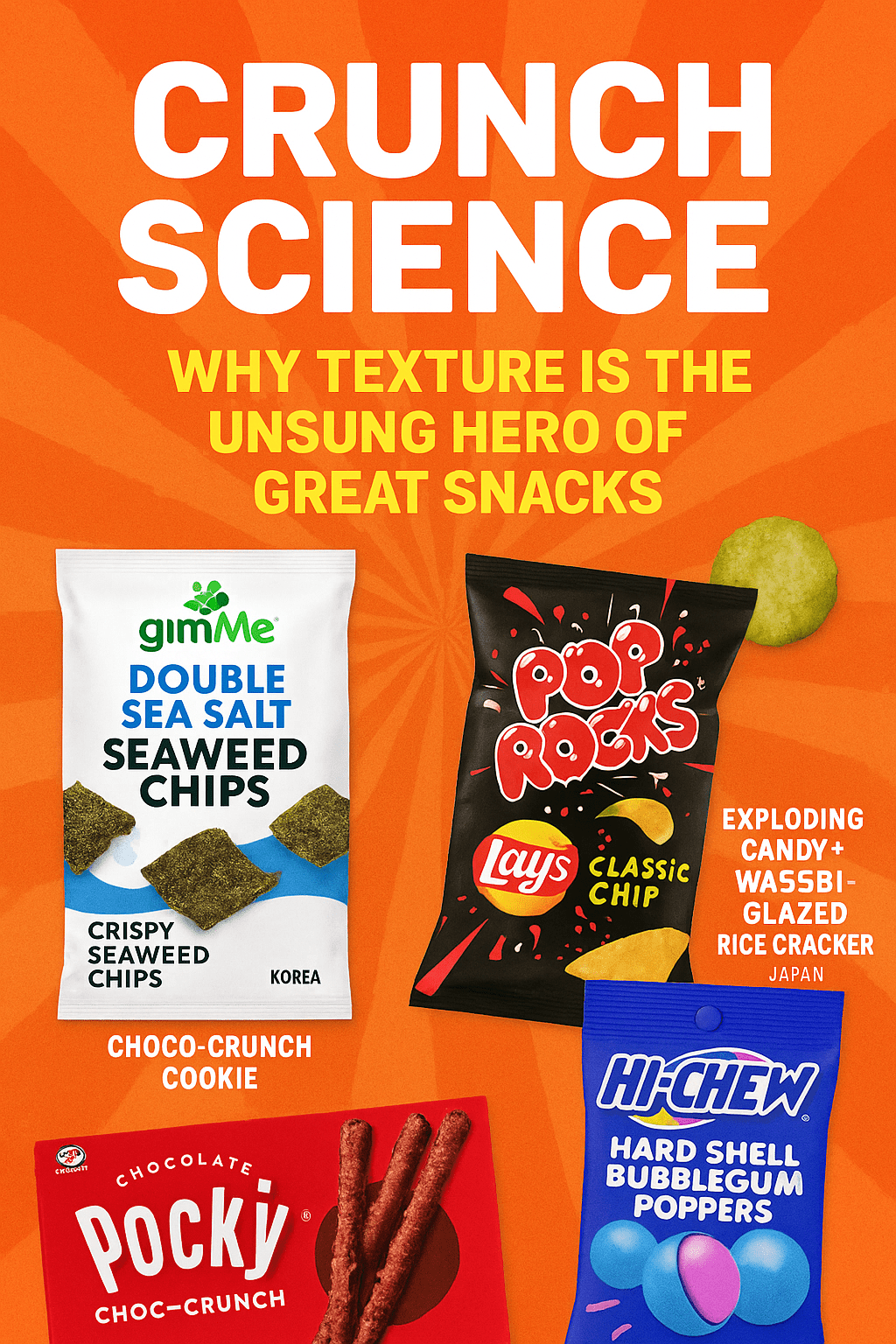 Crunch Science – Why Texture is the Unsung Hero of Great Snacks - InOutSnackz