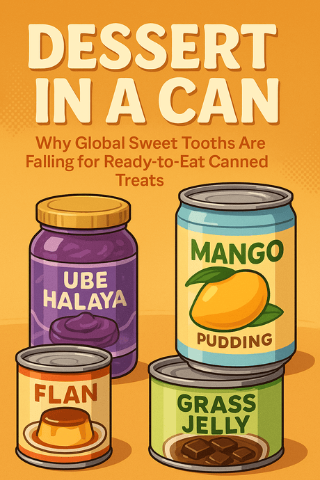 Dessert in a Can: Why Global Sweet Tooths Are Falling for Ready-to-Eat Canned Treats - InOutSnackz