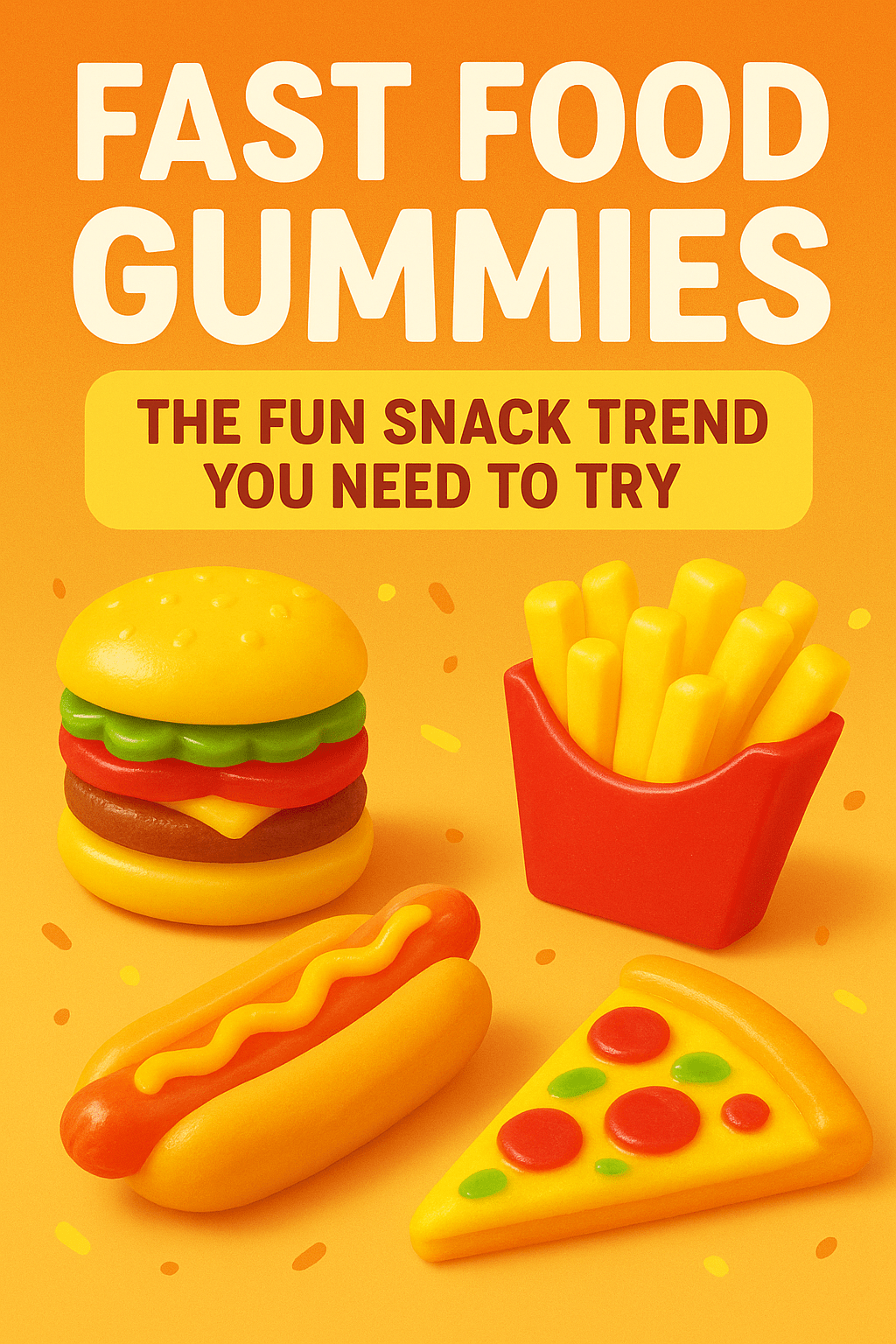 Fast Food Gummies: The Fun Snack Trend You Need to Try - InOutSnackz