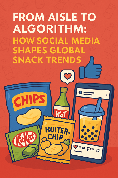 From Aisle to Algorithm: How Social Media Shapes Global Snack Trends - InOutSnackz