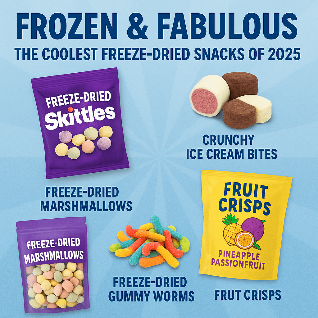 Frozen & Fabulous: The Coolest Freeze-Dried Snacks of 2025 - InOutSnackz