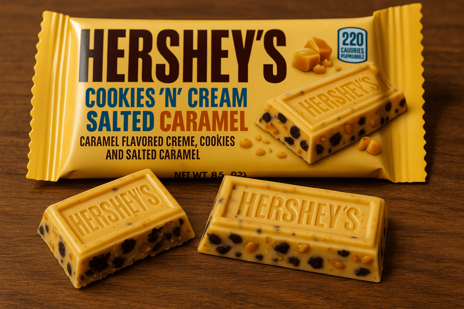 Hershey's Cookies and Cream Salted Caramel: A Bold Twist on a Classic Favourite - InOutSnackz
