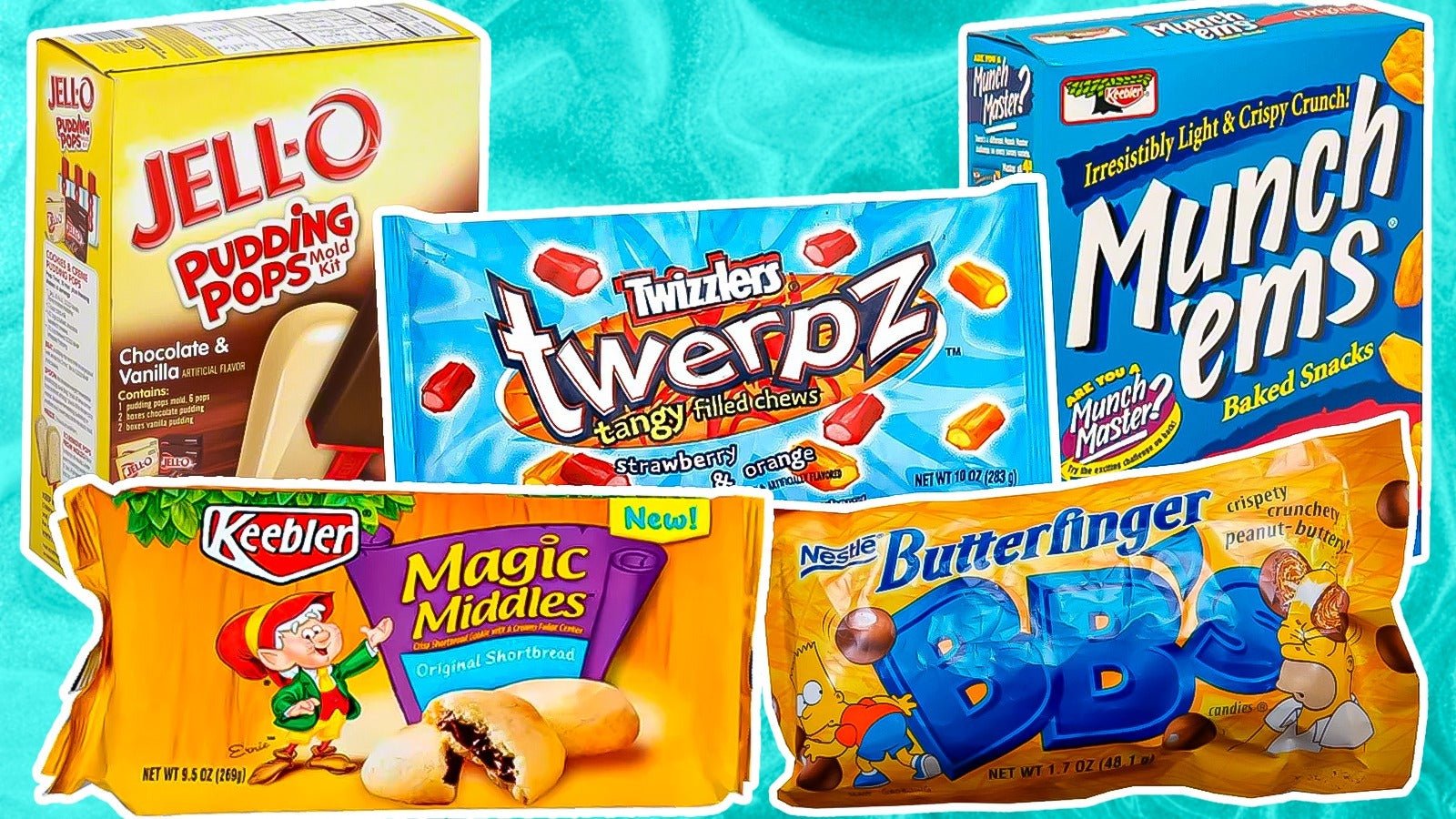 Nostalgic Treats – Popular 90s Snacks That Disappeared - InOutSnackz