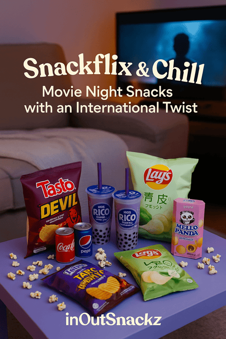 Snackflix & Chill: Movie Night Snacks with an International Twist - InOutSnackz