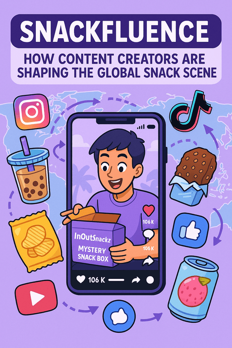 Snackfluence: How Content Creators Are Shaping the Global Snack Scene - InOutSnackz
