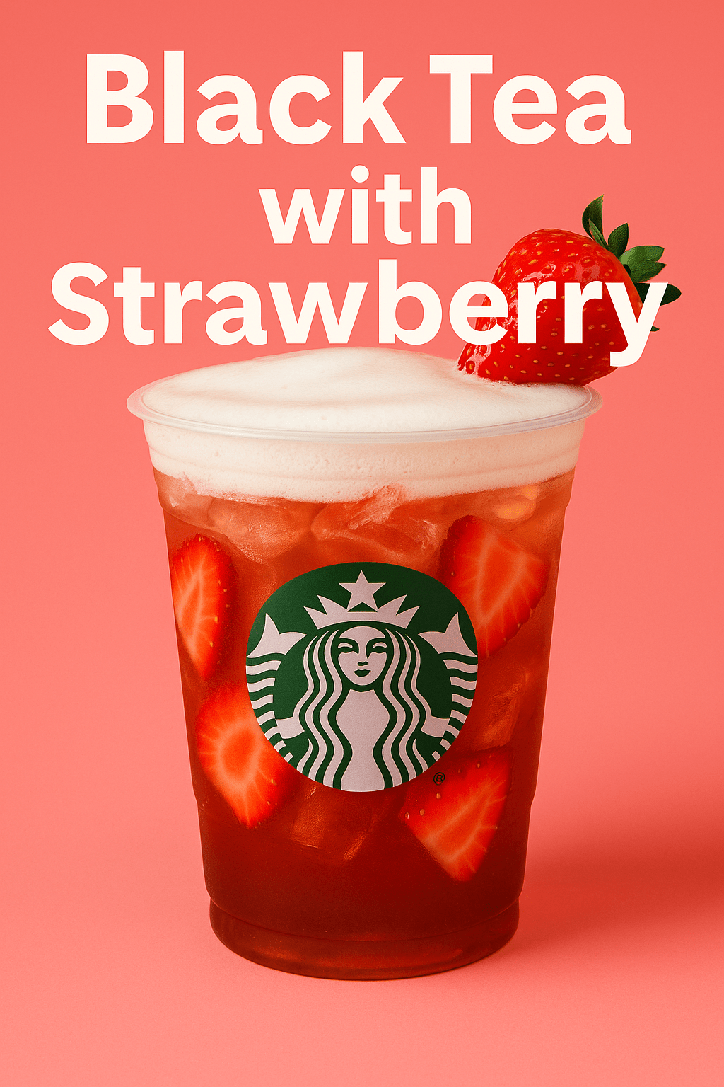 Starbucks Black Tea with Strawberry: The Perfect Fruity Twist to Your Tea Game - InOutSnackz