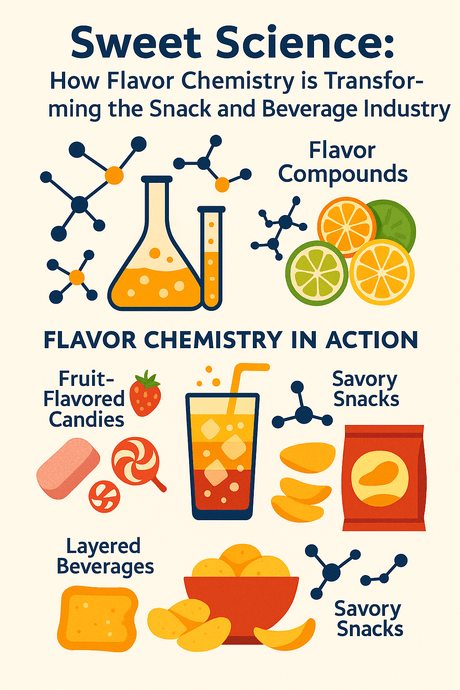 Sweet Science: How Flavour Chemistry is Transforming the Snack and Beverage Industry - InOutSnackz