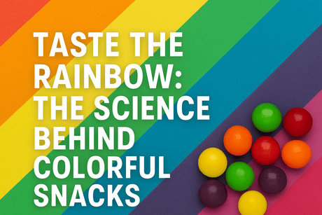 Taste the Rainbow: The Science Behind Colorful Snacks and Why They Sell - InOutSnackz