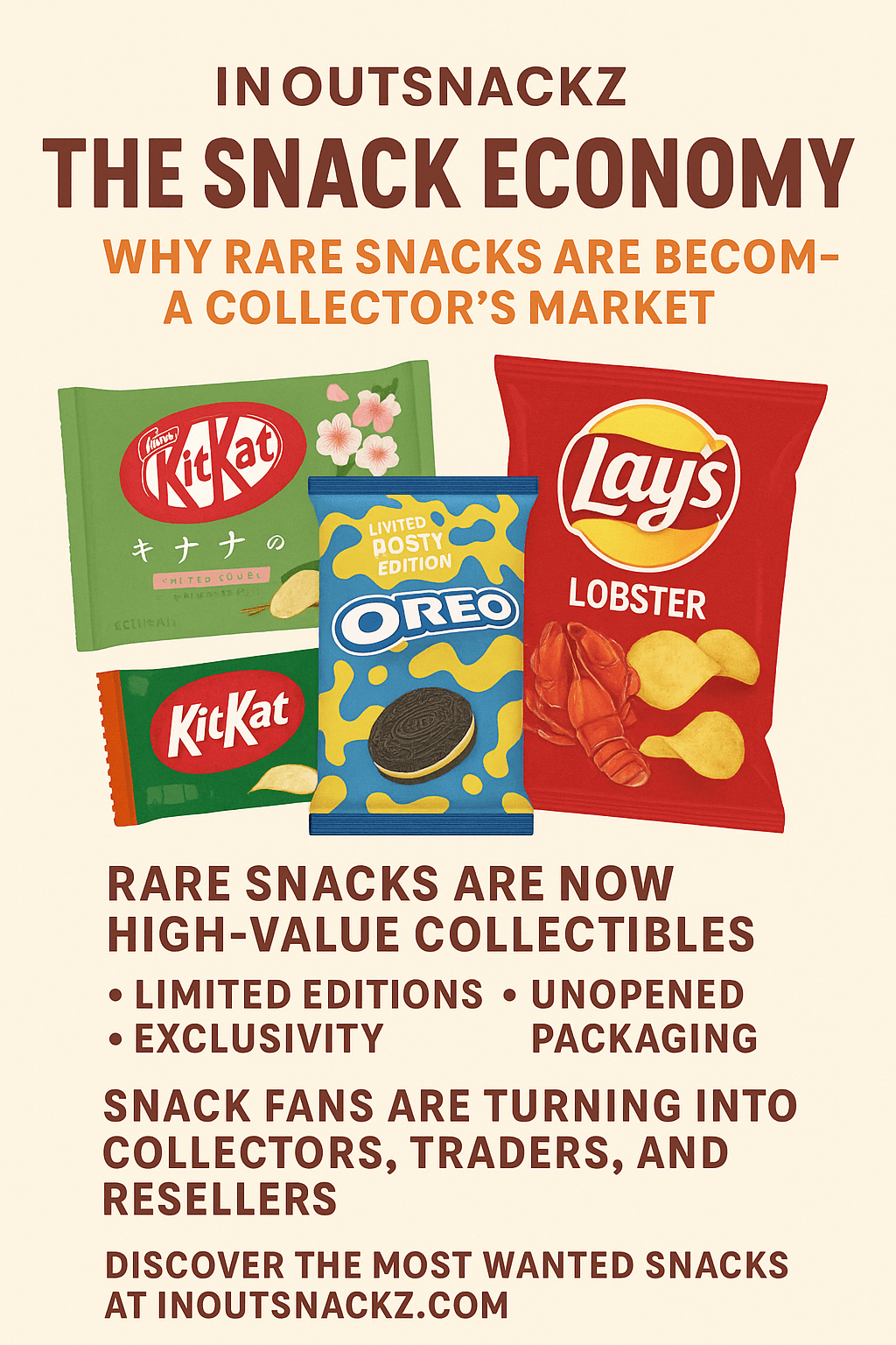 The Snack Economy – Why Rare Snacks Are Becoming a Collector’s Market - InOutSnackz