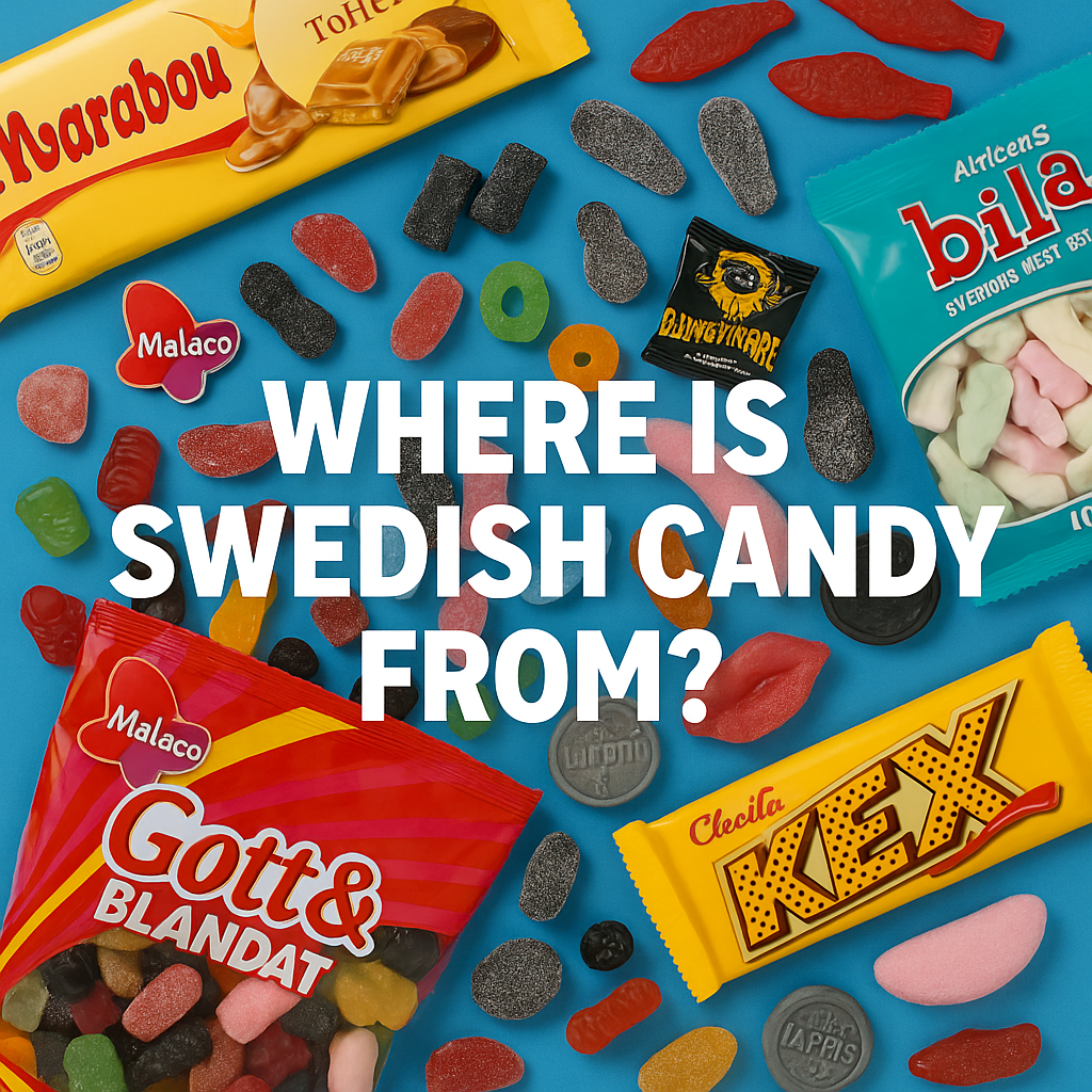 Where Is Swedish Candy From? A Sweet Journey Through Sweden’s Confectionery Culture - InOutSnackz
